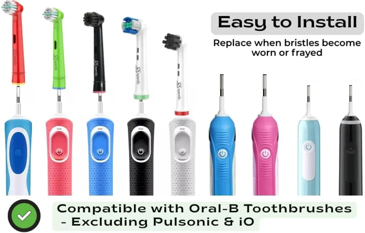 12 броя резервни накрайници за електрическа четка за зъби Oral B, 3 защитни калъфа — снимка 6