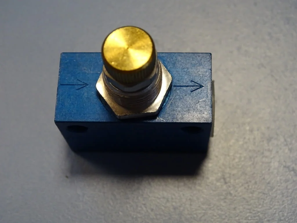 Вентил за контрол на потока Festo GR-1/8 Flow Control Valve 0-10Bar — снимка 6