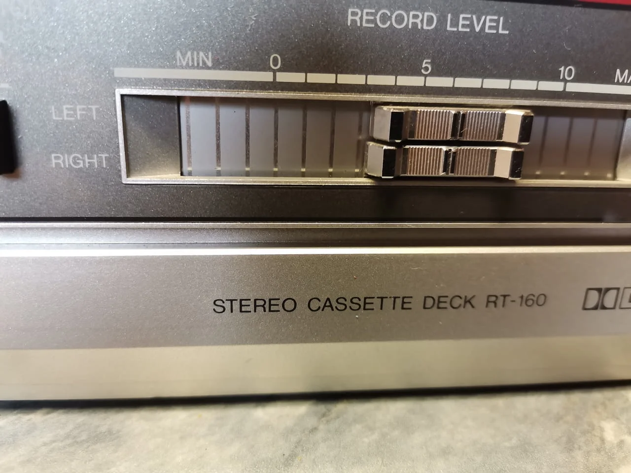 Sharp RT-160 S Cassette Deck — снимка 3