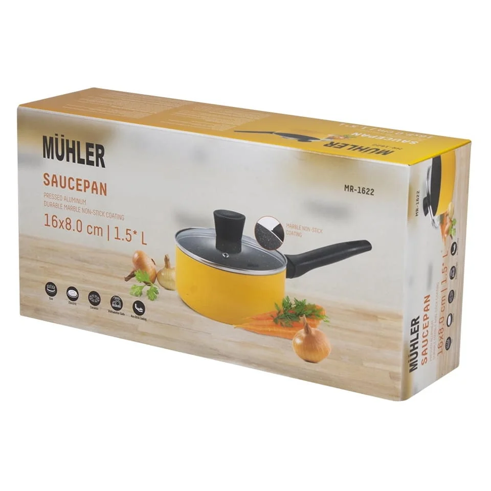 Касерола Muhler Ida MR-1622 16x8cm, 1.5L — снимка 3