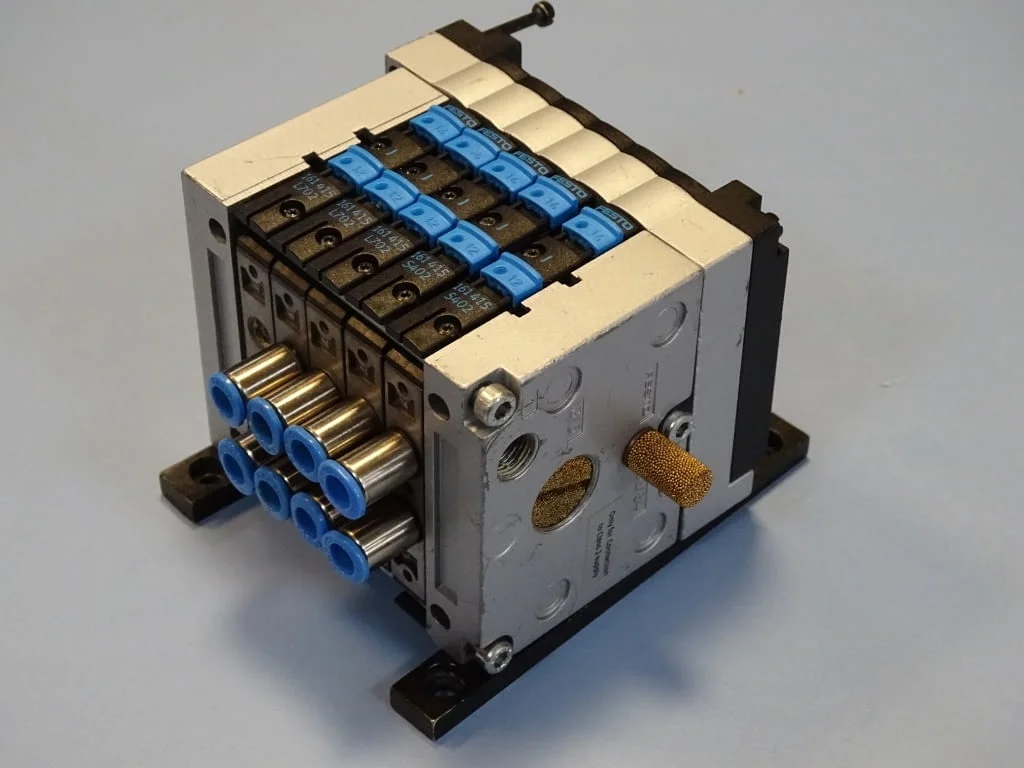 Пневматичен разпределител Festo CPV10-GE-MP-6/CPV-10-Vi solenoid valve — снимка 7