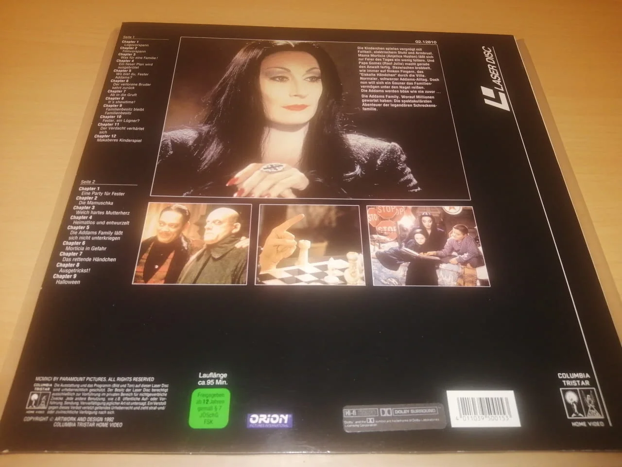 Addams Family LaserDisc — снимка 4