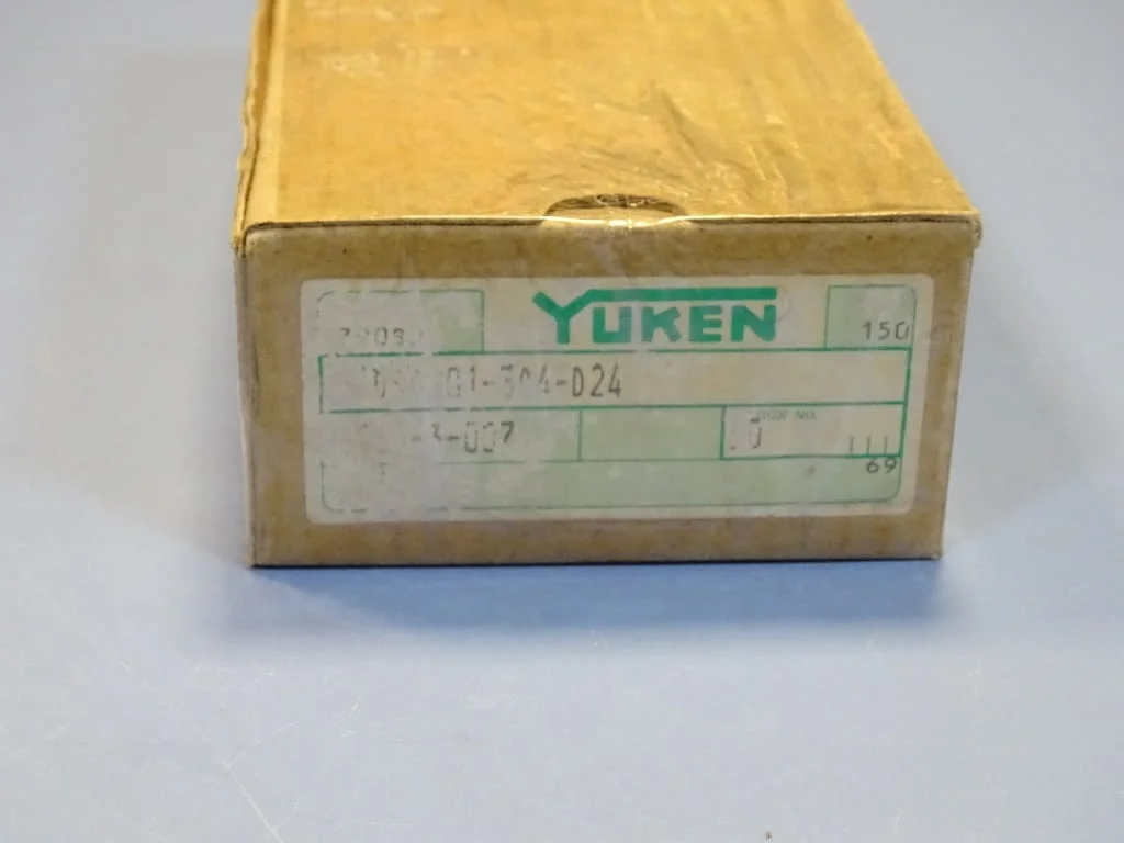 Хидравличен разпределител YUKEN DSG-01-3C4-D24-50 directional valve 24VDC — снимка 7