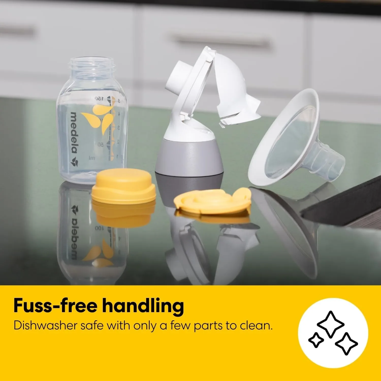 Medela Freestyle Mini Classic – двойна електрическа помпа за кърма с PersonalFit Flex щитове — снимка 9
