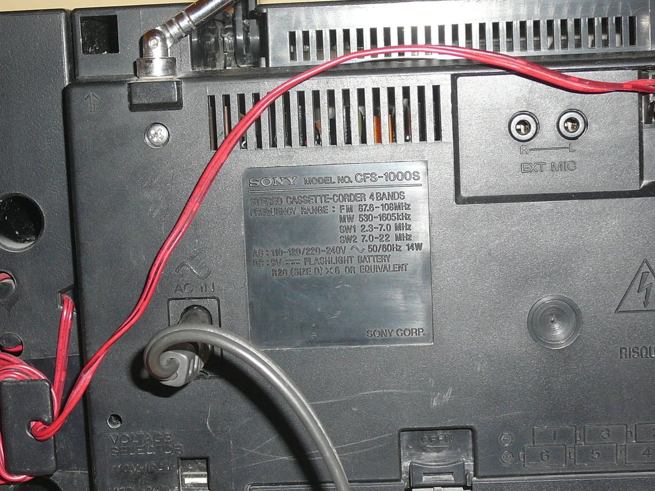 Sony cfs-1000s — снимка 6