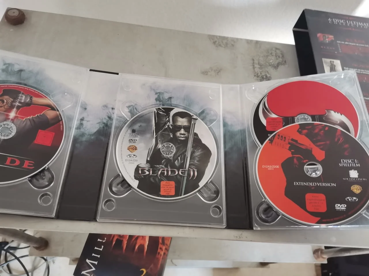 Blade Trilogy Box 4 DVD BOX-SET THE ULTIMATE COLLECTION Unkut — снимка 3