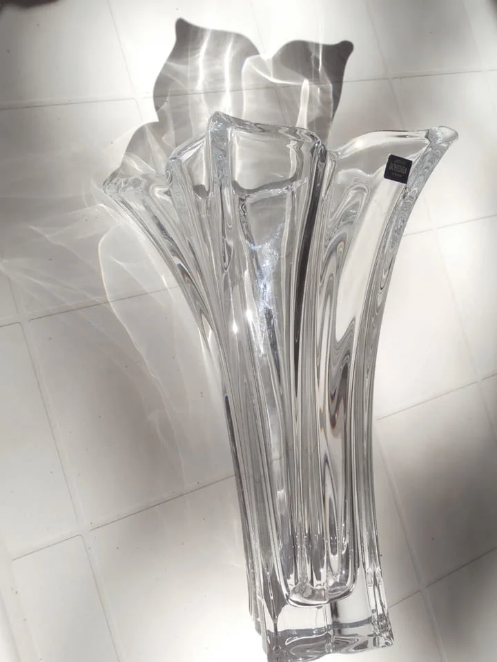 Кристална ваза Bohemia Crystalite, 28 cm, 29 € — снимка 4