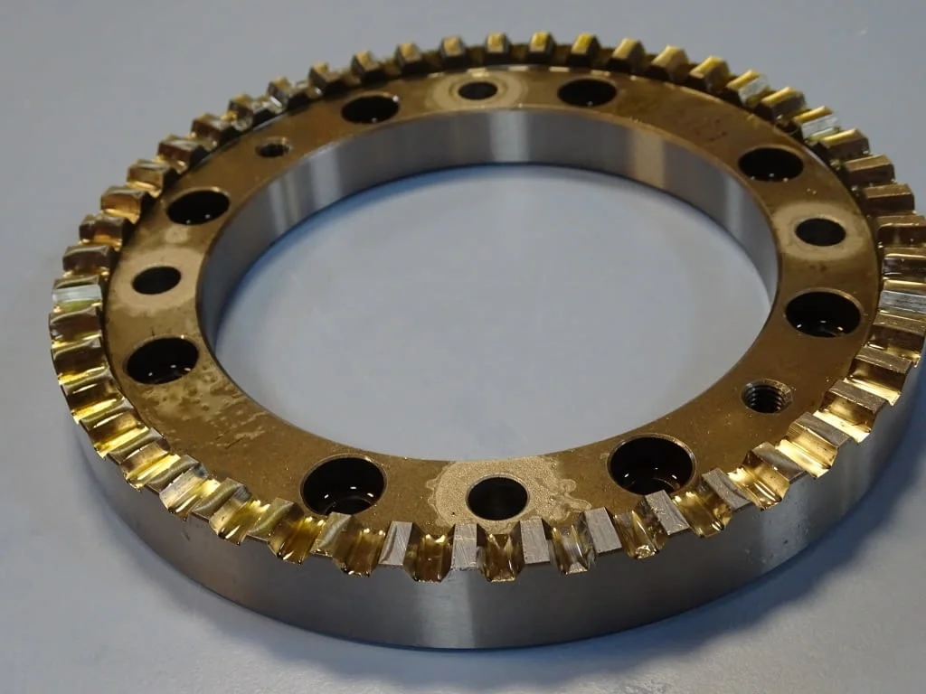 Хиртов съединител за център/фреза Ocuma hirth coupling Ф180 — снимка 5
