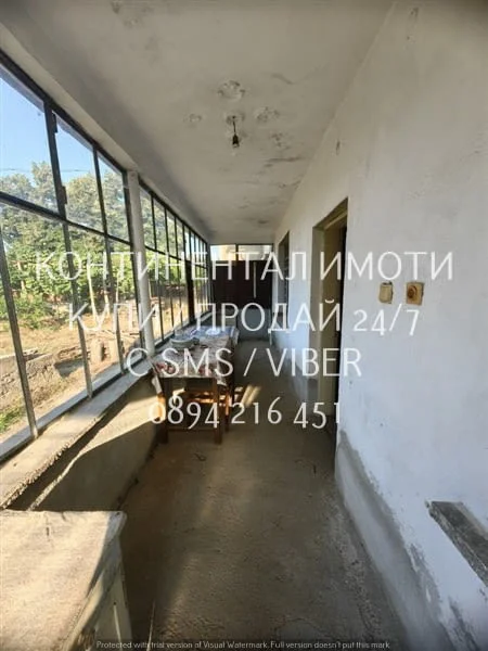 Код 70016. Двуетажна стара къща 80м2 с допълнителни монолитни постройка и двор 930м2 Трифазен и моно — снимка 6