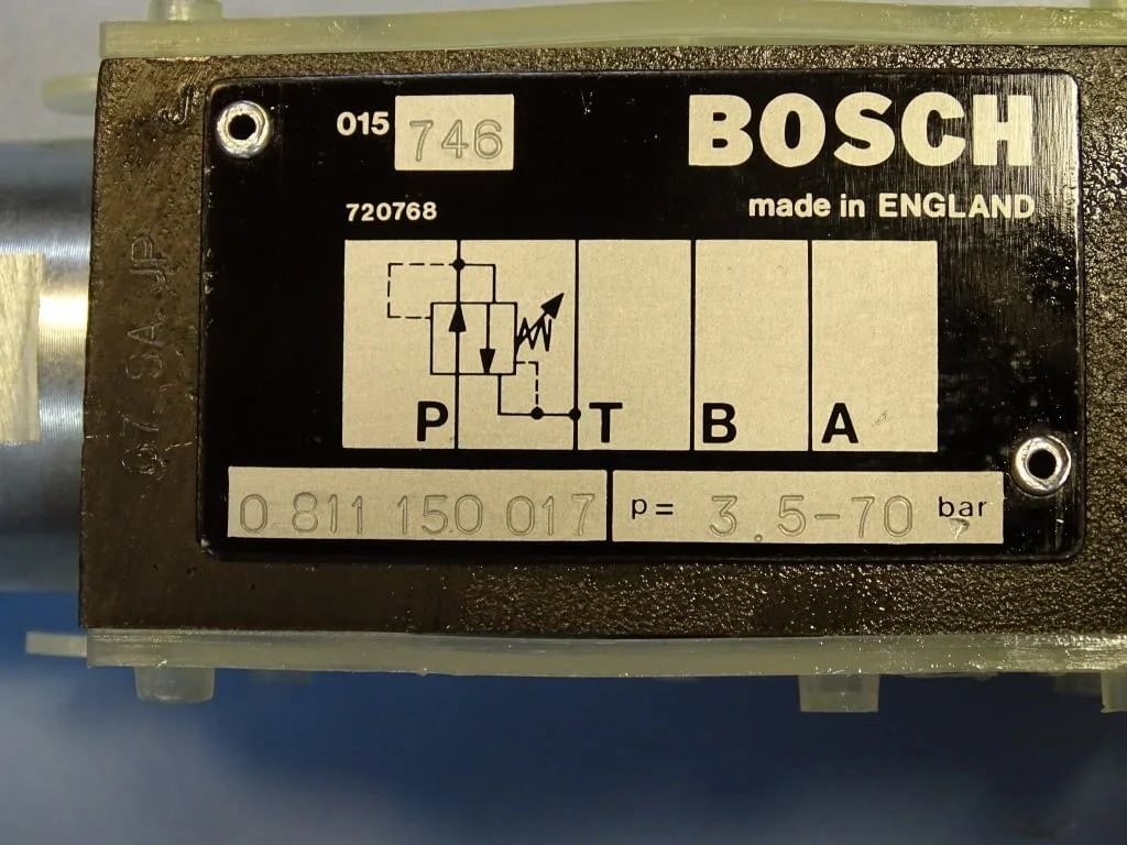 Хидравличен редуцил вентил Bosch 0811150 pressure reducing valve 70 bar — снимка 6