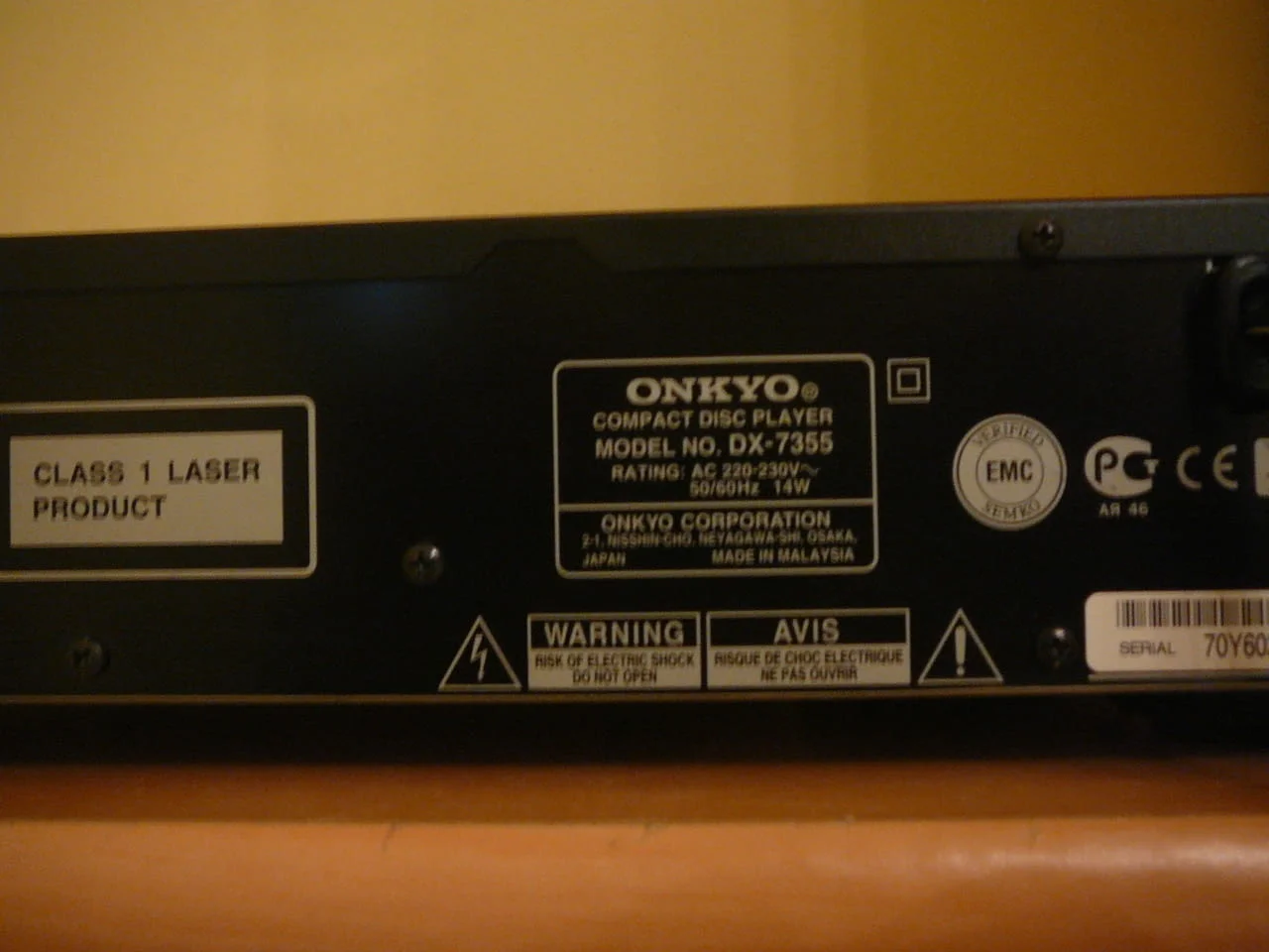 Onkyo dx-7355 — снимка 5