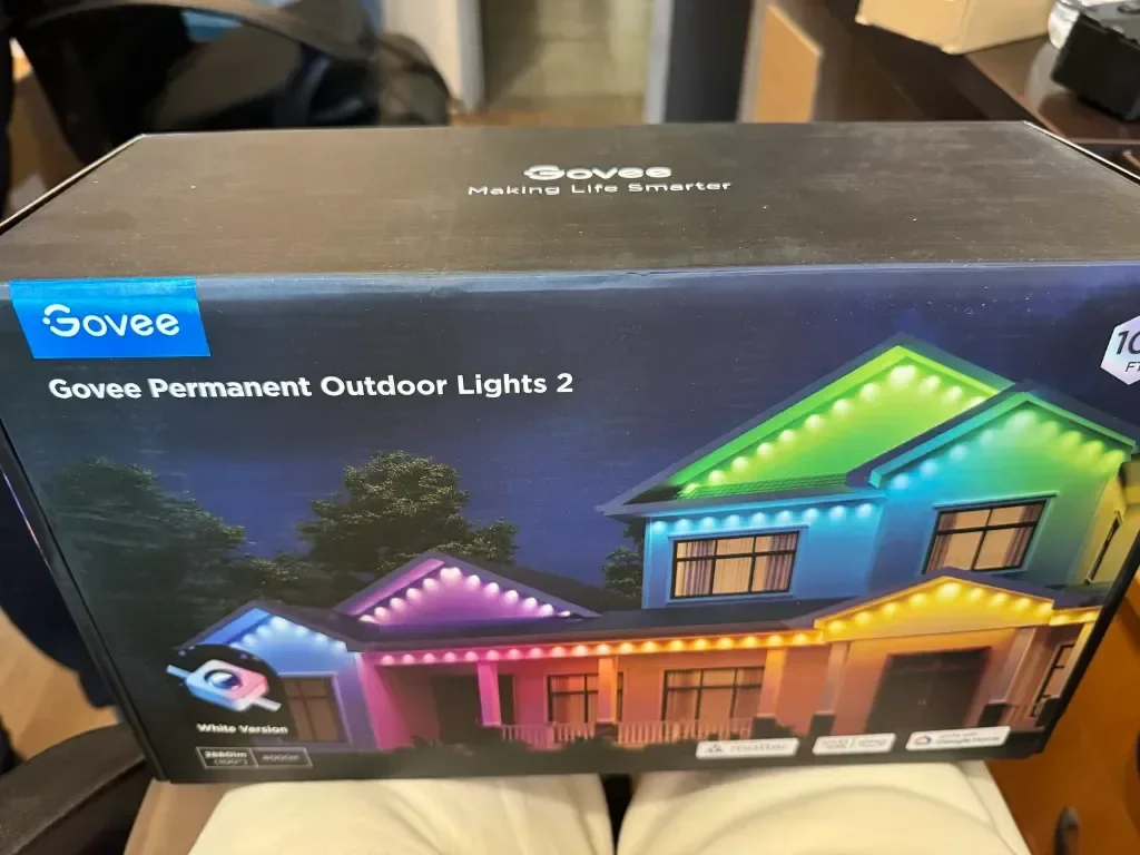 Перманентни външни осветителни тела Govee 2, 30 м RGBIC, 72 LED, IP67 — снимка 9