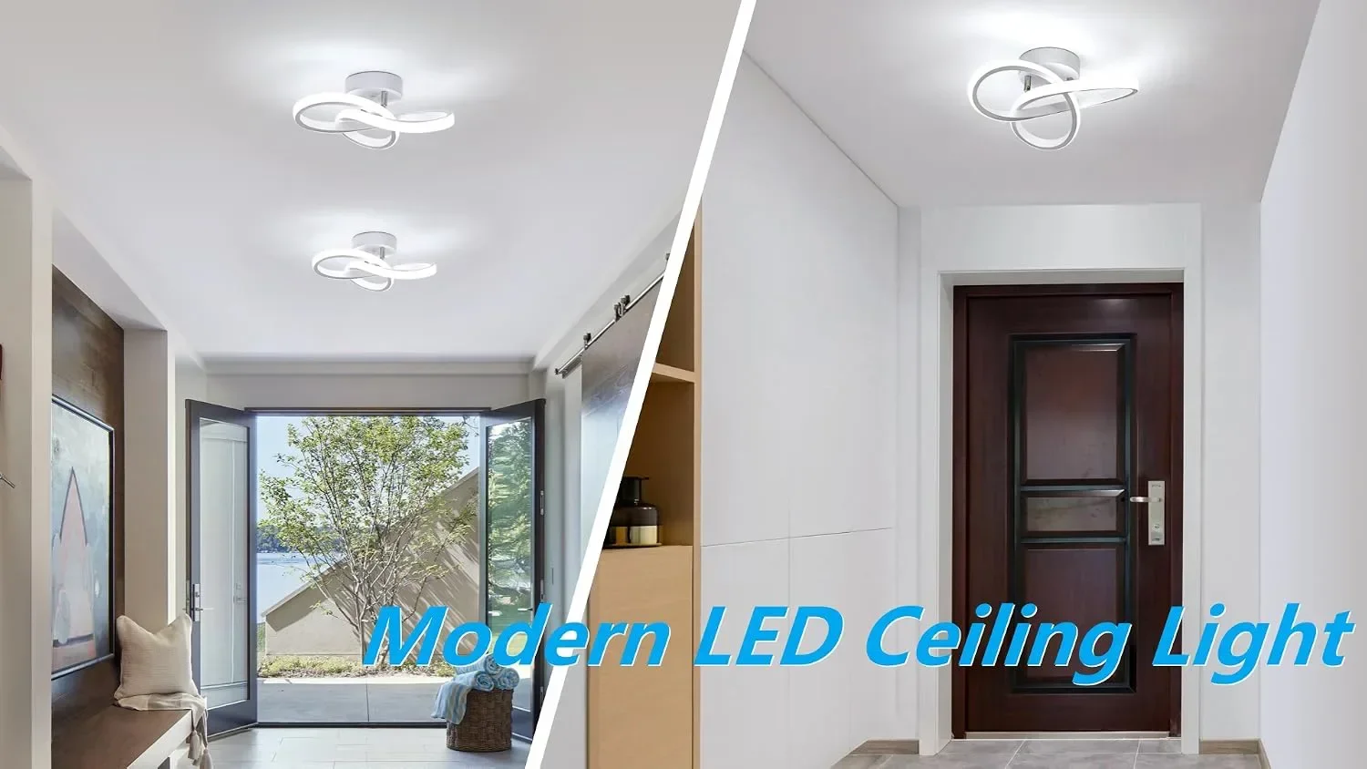 Comely LED плафон цвете 24 см, 22 W, студена светлина 6500 K — снимка 2