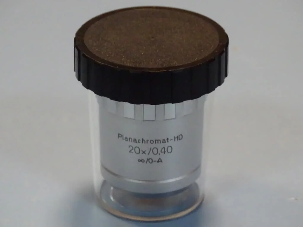 Обектив за микроскоп Carl Zeiss Jena Planachromat-HD 20x/0.40 microscope obiective — снимка 3