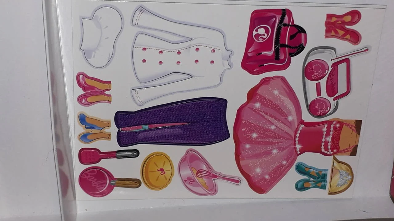 Barbie dress up with magnets — снимка 6