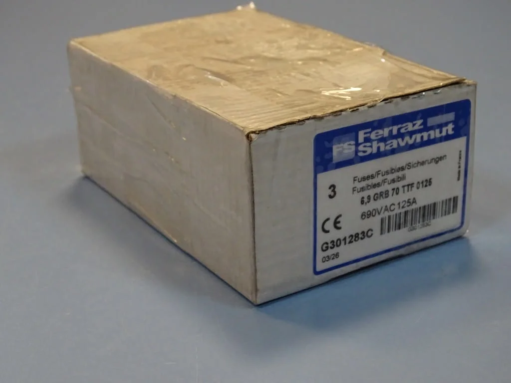 Предпазител Ferraz Shawmut Protistor G301283 Fuses 6.9GRB70TTF0125 125A 690VAC — снимка 8