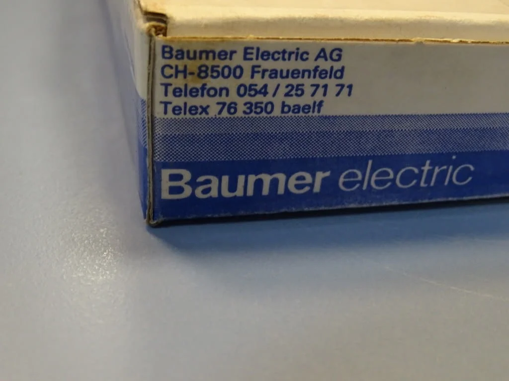 Оптичен конектор Baumer Electric FUE 050A4003 Photoelectric sensor — снимка 4