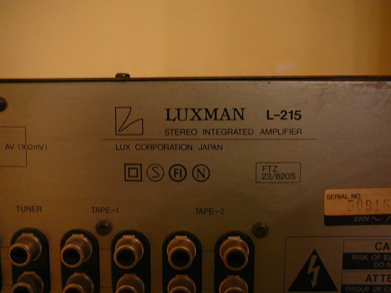 Luxman l-215 — снимка 6