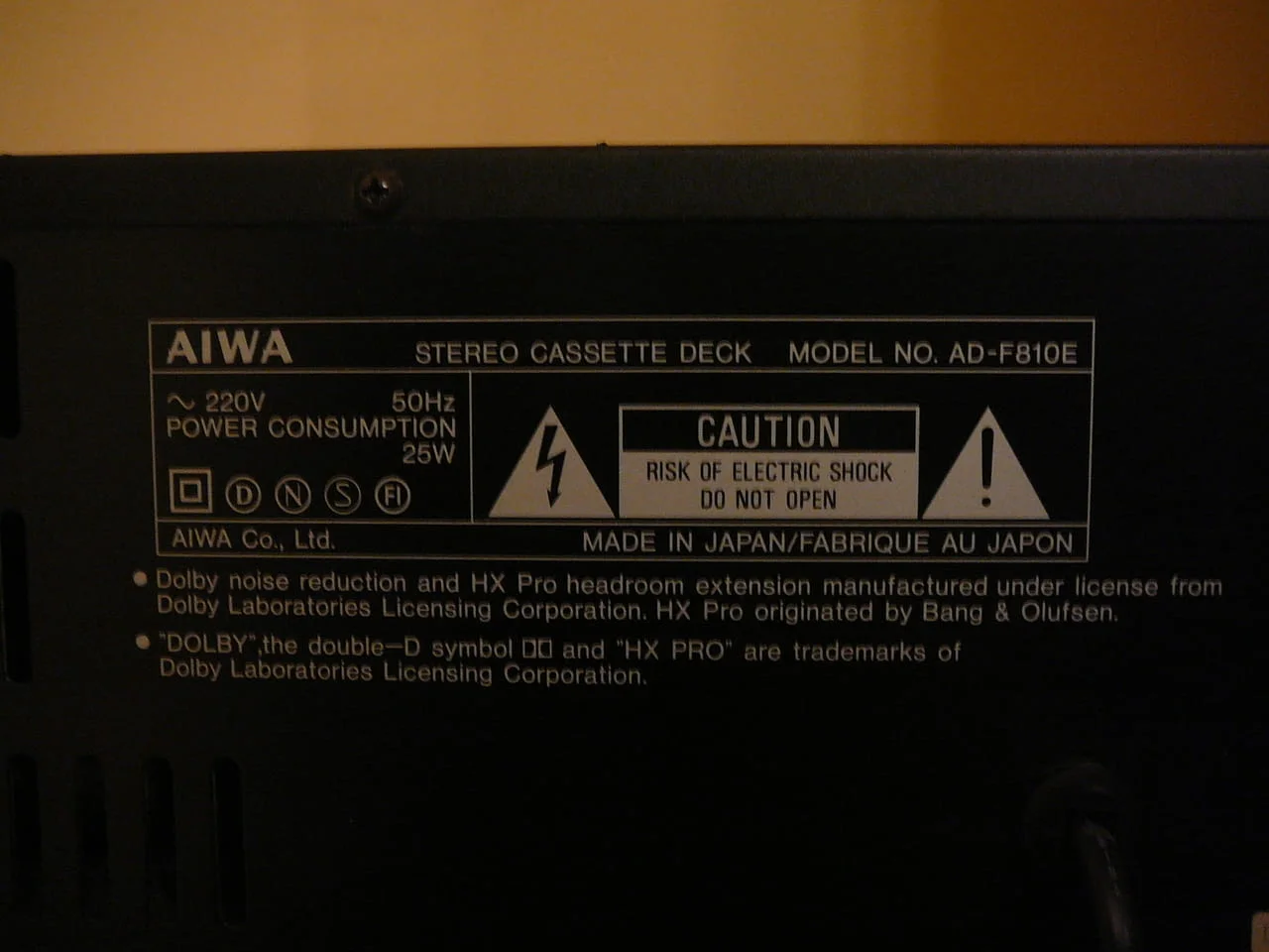 Aiwa ad-f810e — снимка 9
