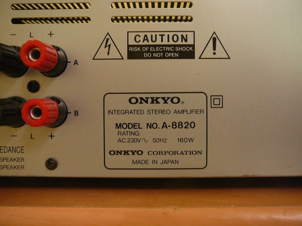 Onkyo a-8820 — снимка 7