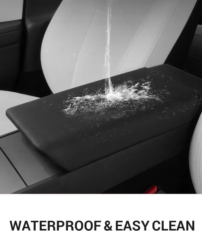 Капак на централната конзола BASENOR за 2024 Tesla Model 3 Highland, черен — снимка 9