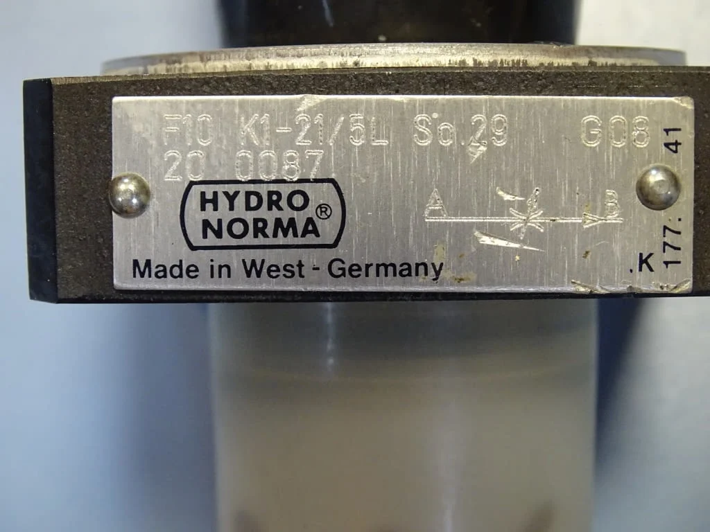 Регулируем предпазен хидравличен клапан HYDRONORMA F10 K1-21/5L SO.29G08 — снимка 4