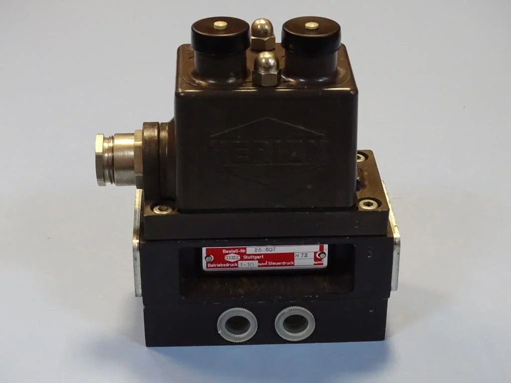 Пневматичен разпределител HERION 26507H72 Solenoid Valve 220V/50Hz — снимка 2