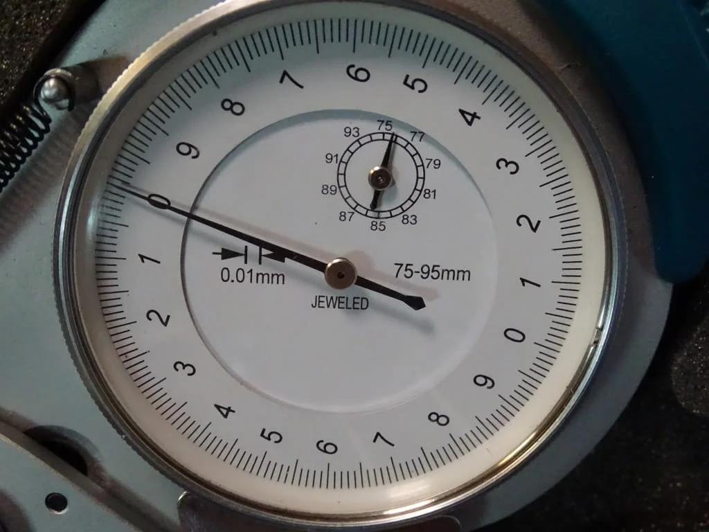 Индикатор с осезател часовников тип INTERNAL CALIBER 75-95x100mm — снимка 3