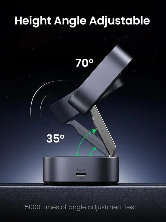 UGREEN MagSafe Charging, 2-в-1 магнитна станция за зареждане, (без адаптер) — снимка 5
