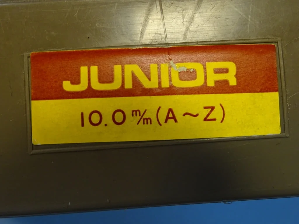 Комплект шлосерски букви-латиница 10 mm Junior Steel Punch Marushin Kogyosha (A-Z) — снимка 6