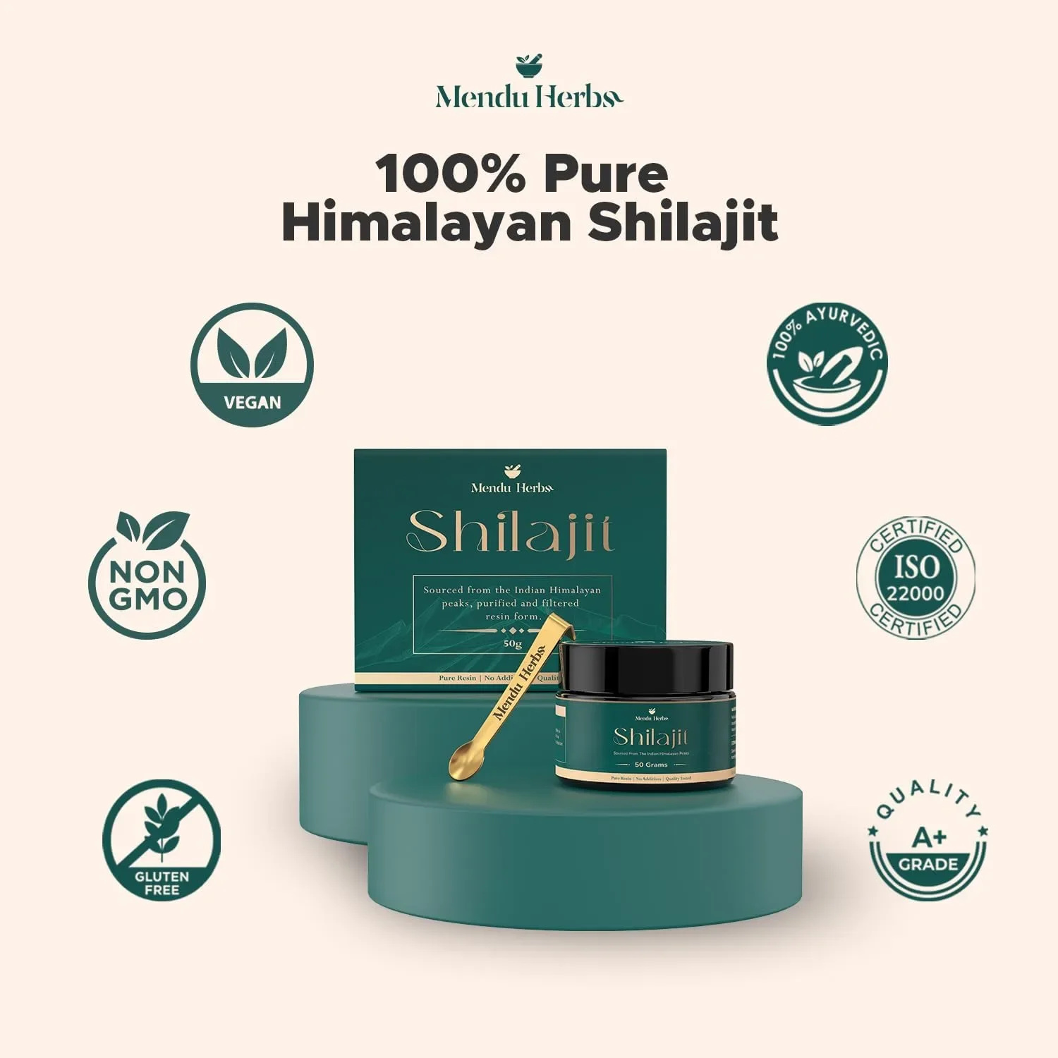 Менду Хербс Shilajit (шиладжит) – чиста хималайска смола, 30 грама, за енергия и издръжливост — снимка 7