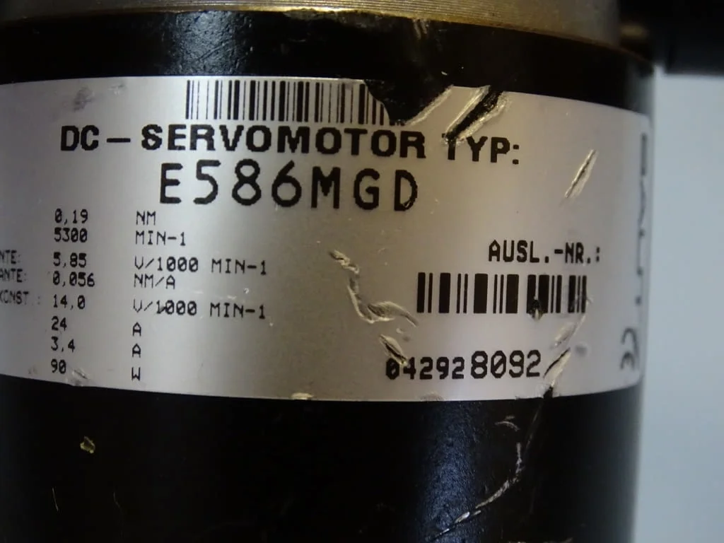 Сервомотор Balitz E586MGD DC-servomotor 0.19Nm — снимка 5