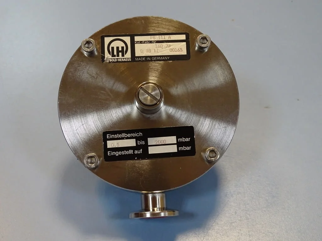 Вакуум пресостат LEYBOLD-HERAEUS PS 111A Diaphragm Pressure Switch — снимка 5