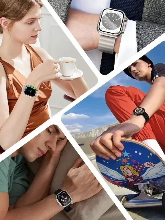 Jessonly 2 броя Защитни калъфи за Apple Watch Series 9/8/7, 45 mm — снимка 7