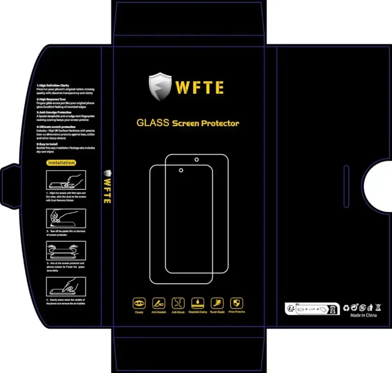 WFTE 2 броя протектор за екран за Samsung Galaxy S24 Plus 5G — снимка 9