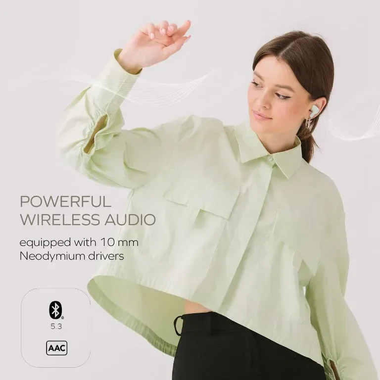 CREATIVE Zen Air SXFI леки, истински безжични, устойчиви на изпотяване — снимка 4