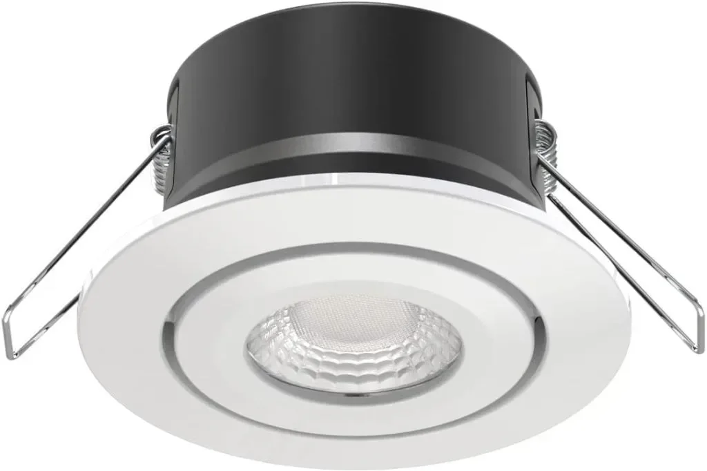Bright Source Tilt Всичко в едно Превключваема мощност 8w/10 LED Downlight, пакет от 6 — снимка 3