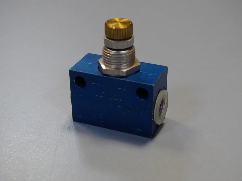 Вентил за контрол на потока Festo GR-1/8 Flow Control Valve 0-10Bar — снимка 2