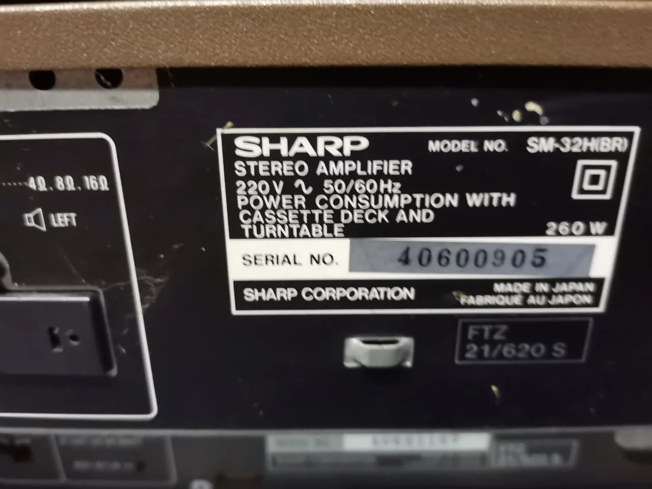 Sharp Rt 32, Sm 32, St 32, Rp 32