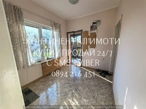 Код 63194. Едноетажна тухлена къща 50м2 с огромен двор(1600м2./1370м2.по скица) и плодороден, с разл — снимка 8