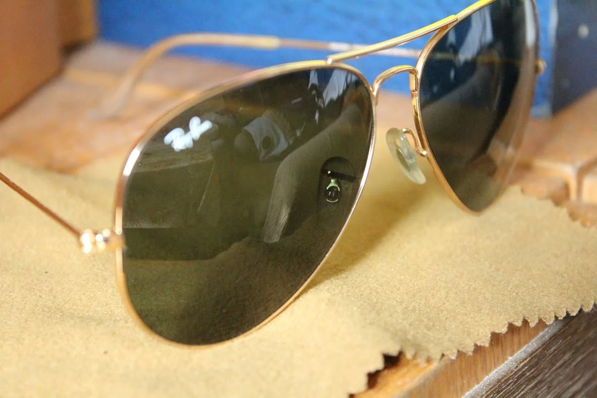 Оригинални Ray-Ban Aviator от САЩ Вечната рокерска класика — снимка 5
