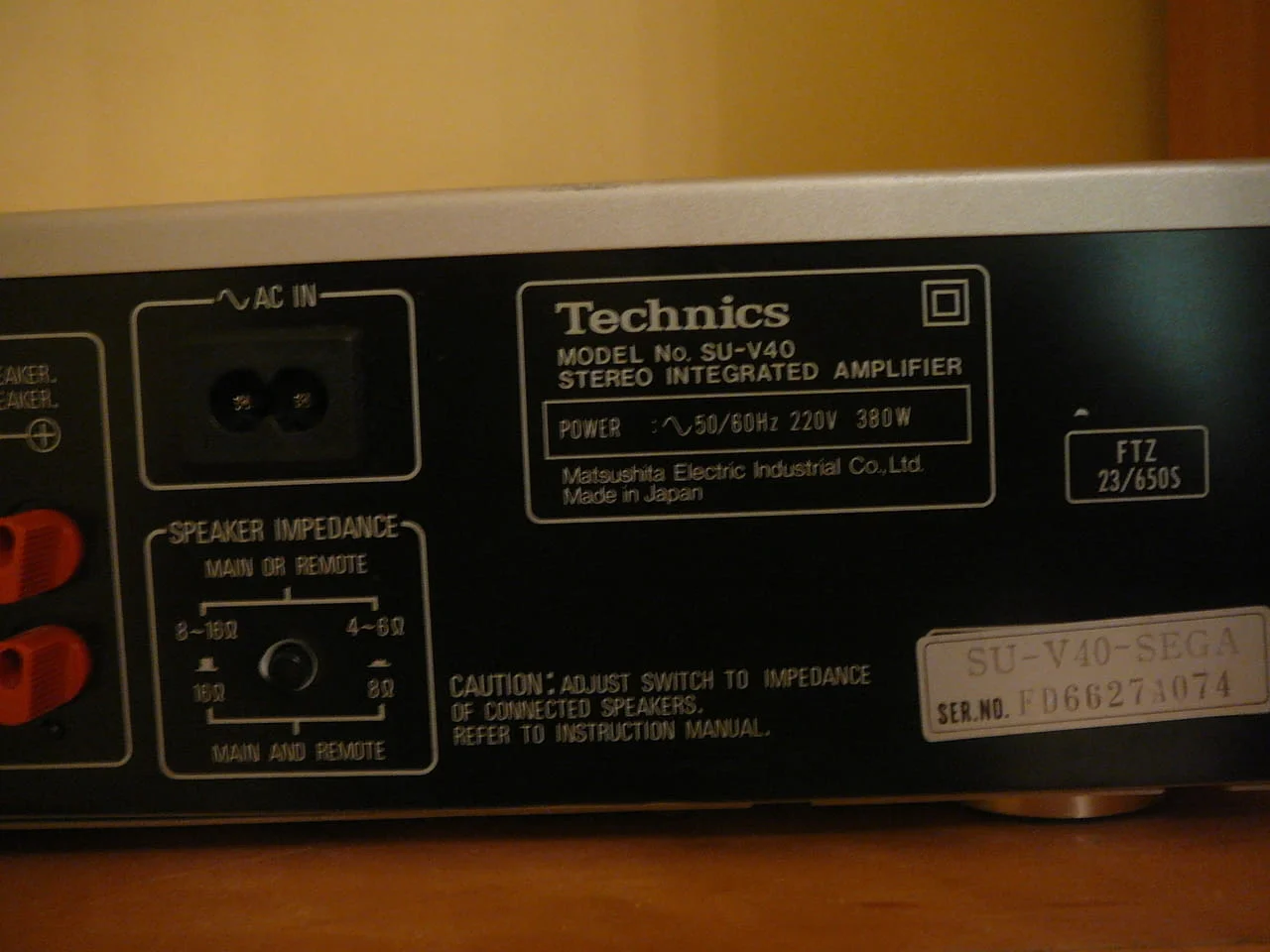 Technics su-v40 — снимка 7