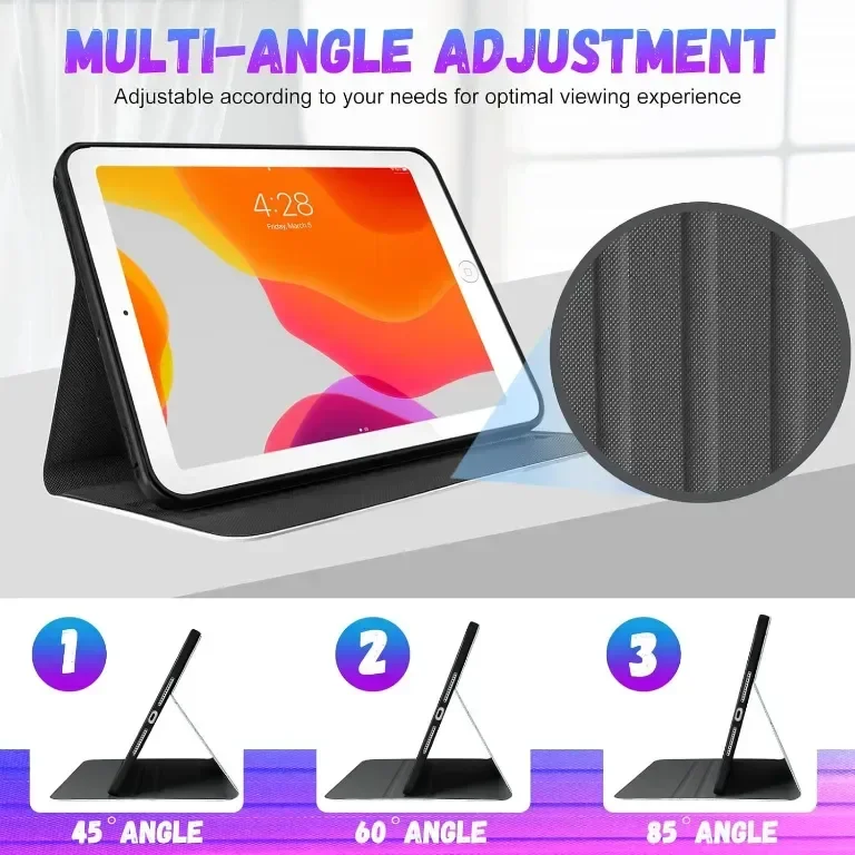 Калъф Besoar за iPad Air 2/Air 1/5th/6th Generation/Pro 9.7 инча, унисекс — снимка 3