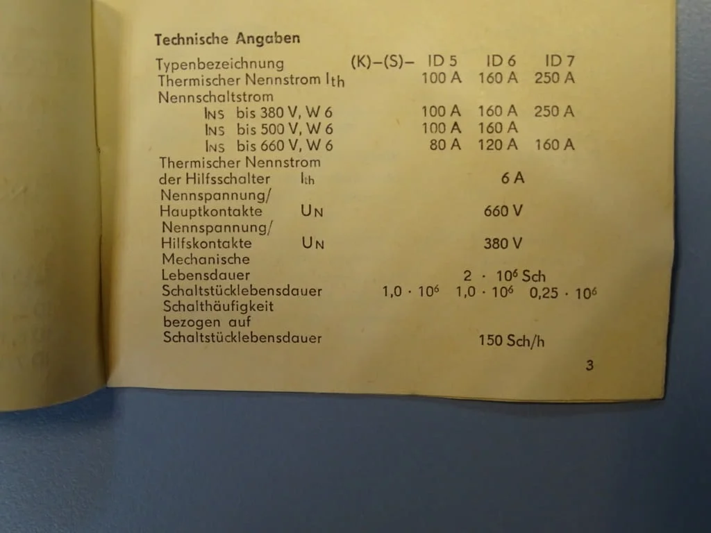 Контактор DDR VEB ID5 contactor TGLA 660V — снимка 7