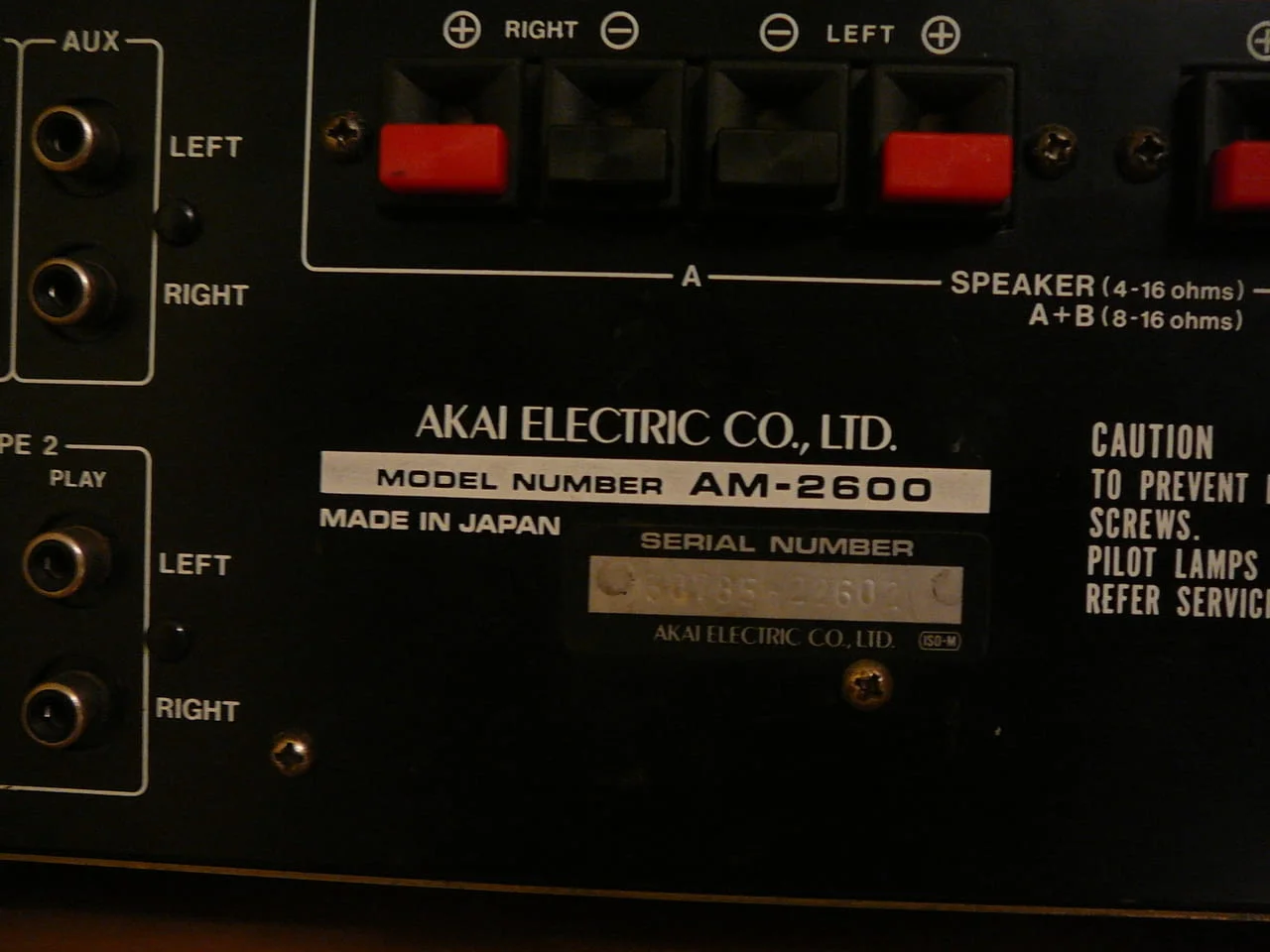 Akai am-2600 i at-2600 — снимка 9