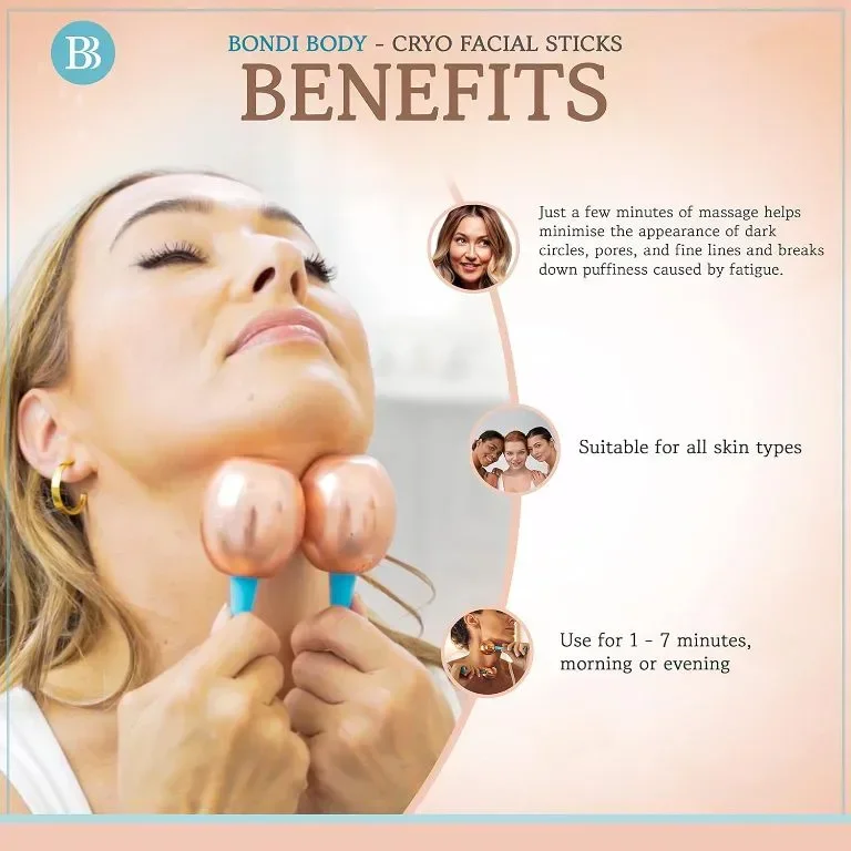 Bondi Body Cryo Sticks For Face - Крио ролер за лице — снимка 5