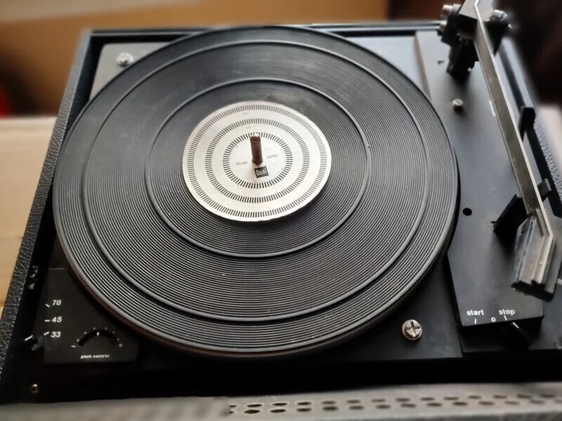 Стар грамофон DUAL P 53 — снимка 3