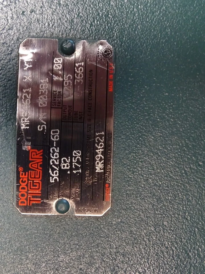 Червячен редуктор DODGE TIGEAR MR94621 gear reducer size ratio 56/262-60 — снимка 9