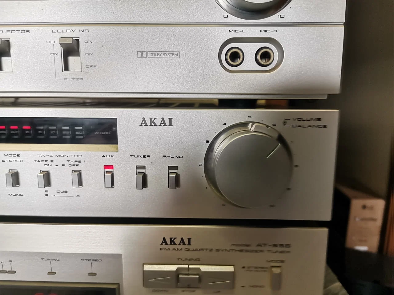 Akai cs-f9, Akai am-u22, Akai at-s55 — снимка 3