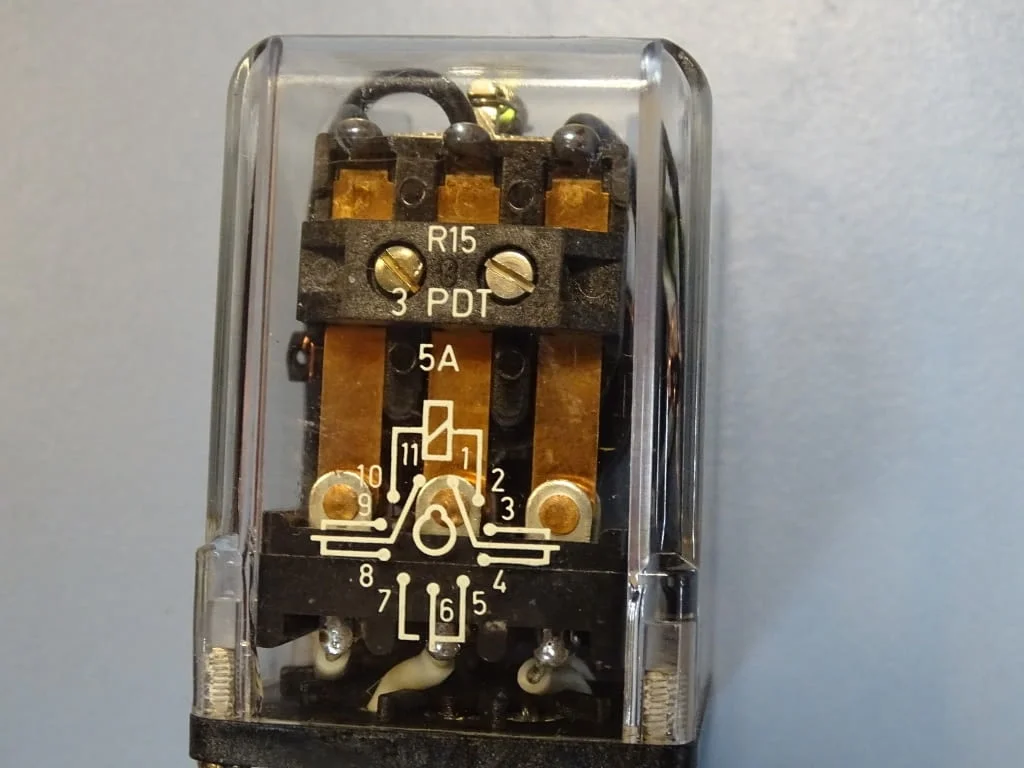 Реле електромагнитнo RELPOL R15 48VDC 3PDT - 3NO+3NC Lumel relay — снимка 8